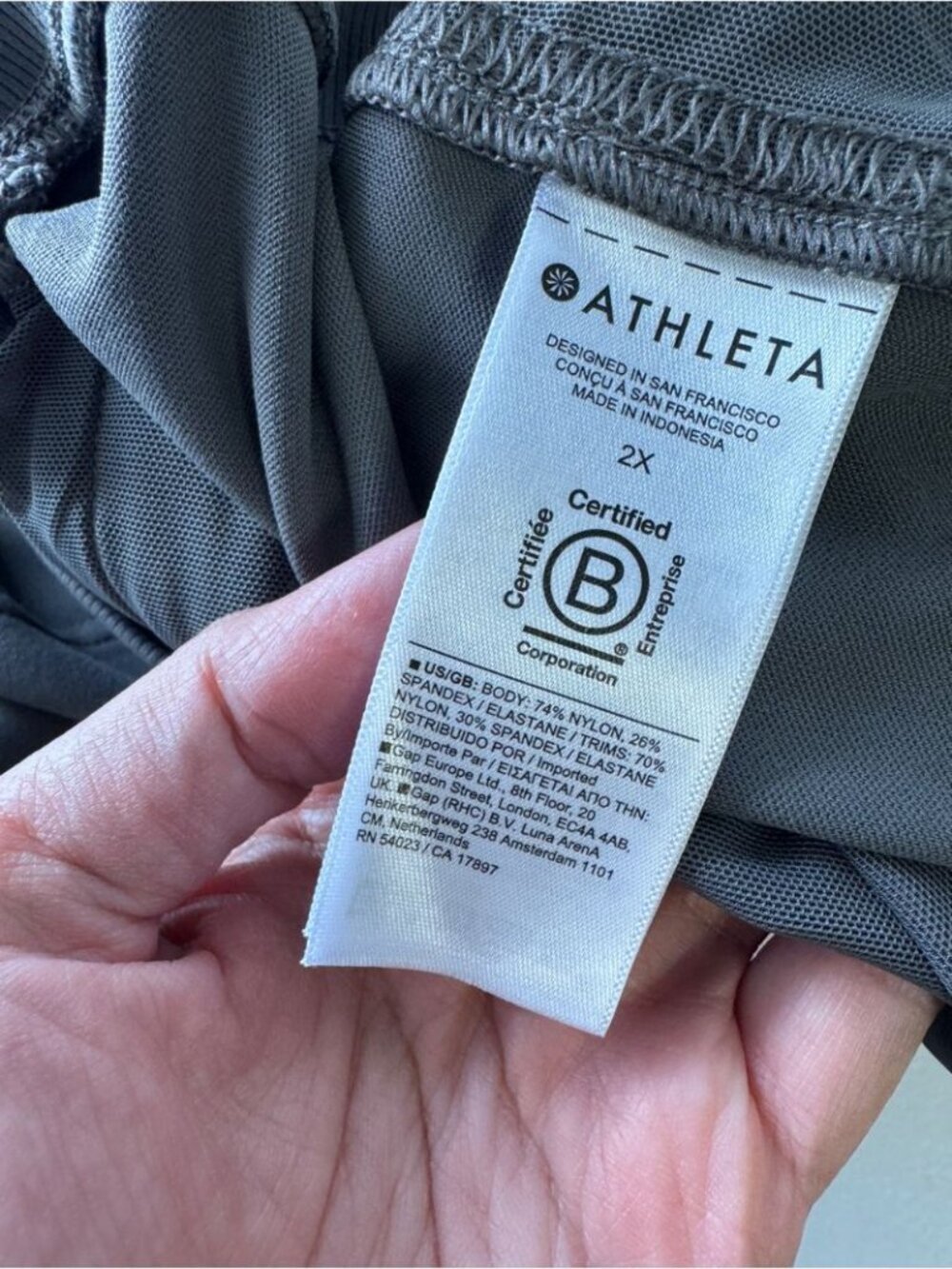 Athleta Brooklyn Jogger Pants 2X Athleisure Travel Minimalist Cozy Comy Gym - Picture 13 of 15